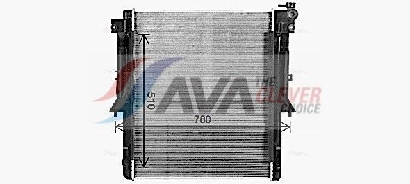 Радіатор основний AVA MT2281 ціна, від 110.47 USD